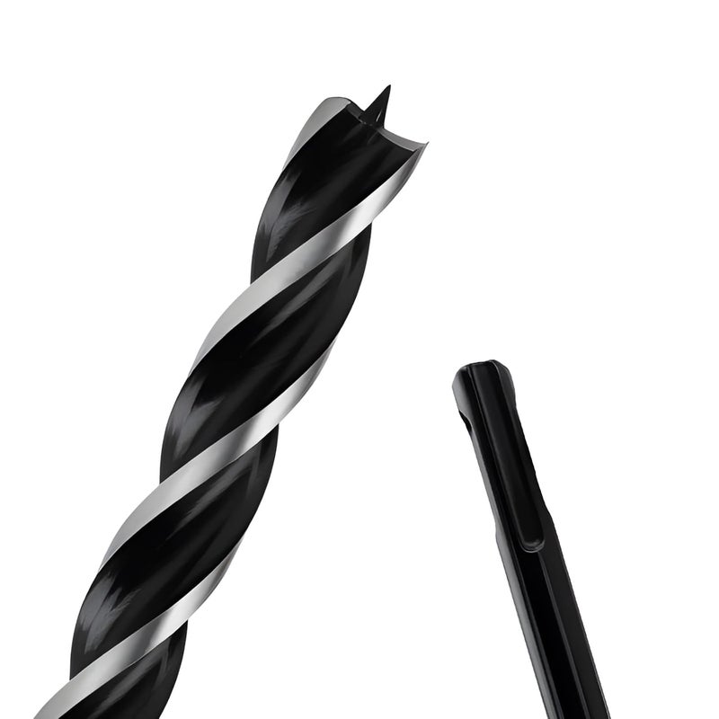 WOBLLMX 5/8" x 9" Auger Drill Bit with SDS Plus Shank for Wood,Tri Flute Ship Auger Long Drill Bit for Soft and Hard Wood,Tree Stump,Plastic,Drywall and Composite Materials - Image 1